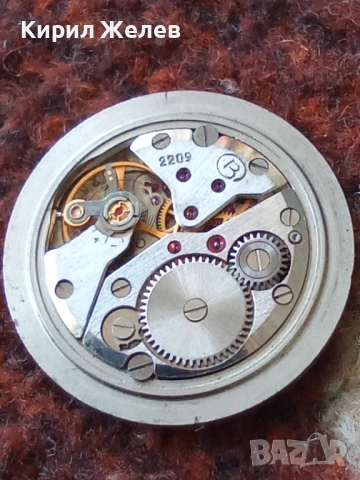 Механизъм с циферблат от стар ръчен часовник 52102, снимка 7 - Мъжки - 52262148