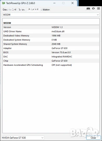 Видео карта NVidia GeForce Palit GT630 HDMI 2048MB GDDR3 128bit PCI-E, снимка 14 - Видеокарти - 50755470