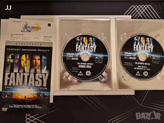 Final Fantasy The Spirits Within DVD , снимка 3 - DVD филми - 46228910