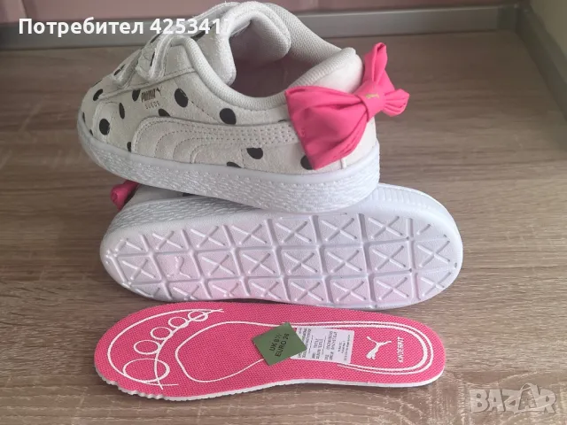 Детски маратонки Puma, снимка 4 - Детски маратонки - 47426976