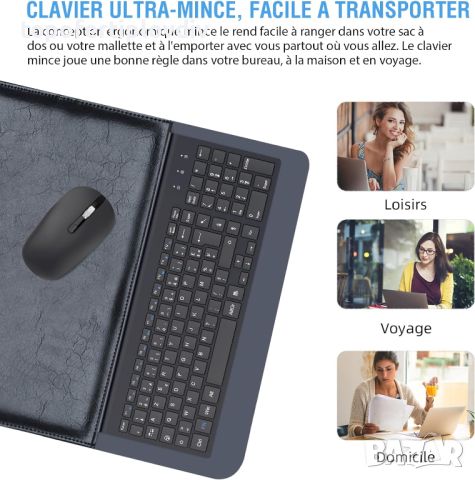 Клавиатура с мишка безжична cimetech Wireless Keyboard, снимка 5 - Клавиатури и мишки - 45171416