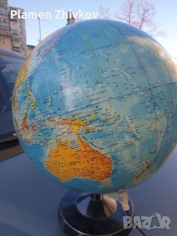 Светещ глобус на Земното кълбо , снимка 4 - Декорация за дома - 53799034