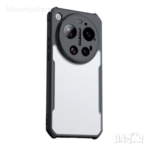 XUNDD Прозрачен Калъф за Xiaomi 17 Ultra 5G - TPU+Акрил, Airbag, 0.8mm защита, Черен