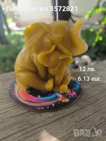 Ръчно изработени свещи от чист пчелен восък и от соев ., снимка 16 - Декорация за дома - 50923127