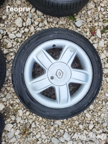 185 55 R15 Джанти с гуми renault, снимка 5 - Гуми и джанти - 54211951