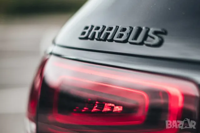 Brabus букви Емблема за багажник Mercedes – Хром или Черен Гланц, снимка 2 - Аксесоари и консумативи - 49266542