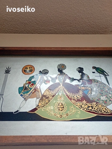 много стар поднос, снимка 3 - Антикварни и старинни предмети - 53887805