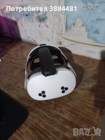 Meta Quest 3S 128GB с допълнително захранване и оригинална кутия, снимка 2 - Други игри и конзоли - 53609884