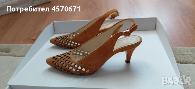 Сандали от естествен велур, снимка 1
