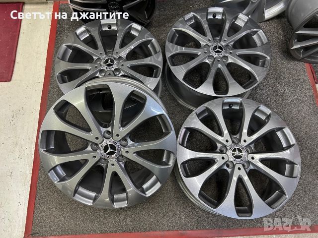 Джанти 18 Цола за Mercedes E S GLC Klass Original , снимка 4 - Гуми и джанти - 45270388