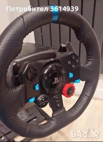 Волан Logitech G29 Driving Force Racing Wheel PS4,PS5,Mac and Windows, снимка 1 - PlayStation конзоли - 48493639