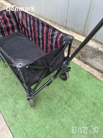 Сгъваема градинска количка-Qutwell, снимка 3 - Къмпинг мебели - 54160383