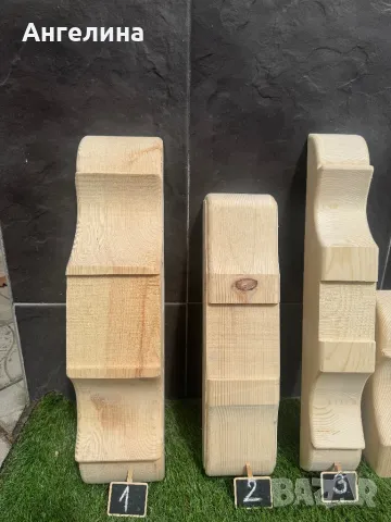 Дървени капители и конзолки за навеси и барбекюта , снимка 4 - Строителни материали - 34336231