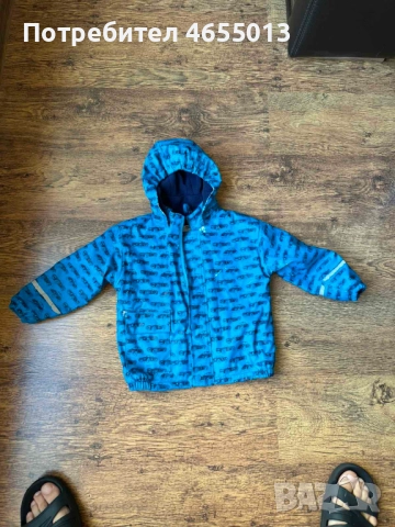 ПОДАРЯВАМ Детско яке водонепропоскливо на коли и светлоотразителни ленти, снимка 3 - Детски якета и елеци - 52479938