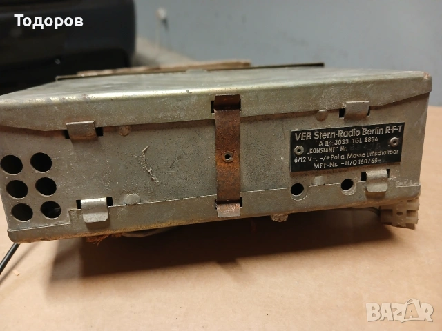 Ретро авторадио Konstant WARTBURG , снимка 3 - Аксесоари и консумативи - 54083556