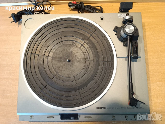 грамофон "ONKYO CP-1015A", снимка 4 - Грамофони - 50479137