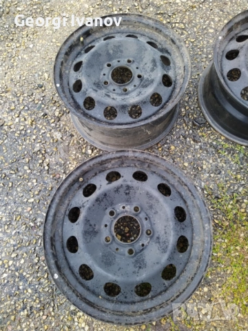 Продавам оригинални железни джанти с оригинални тасове, 16 цола за БМВ, снимка 5 - Гуми и джанти - 51979894