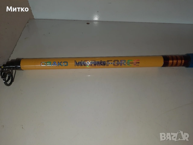 Въдицата тип телескоп марка OSAKO MEGAFORCE 4.2 метра модел 21234201 42T, снимка 2 - Въдици - 53698794