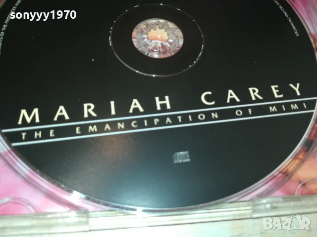 MARIAH CAREY CD 0508251727, снимка 16 - CD дискове - 51264216