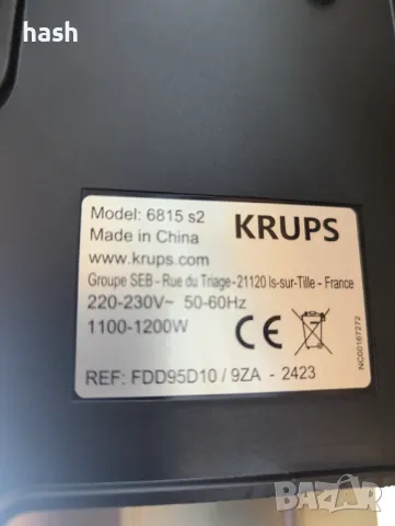 Професионален двоен гофретник Krups FDD95D, 1200 W, ротационен, снимка 6 - Други - 48159208