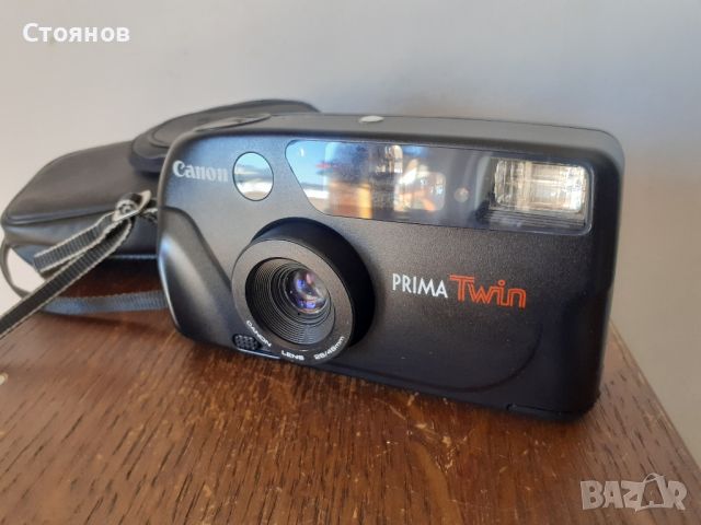 Canon PRIMA Twin 28/48mm Japan , снимка 2 - Фотоапарати - 45482777