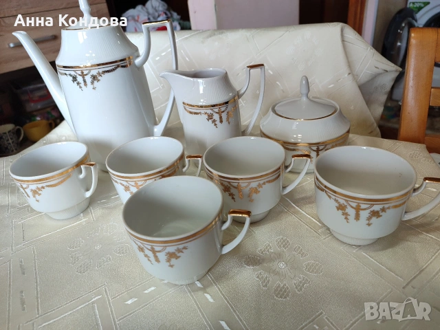 Чехословашки порцеланов сервиз за чай 