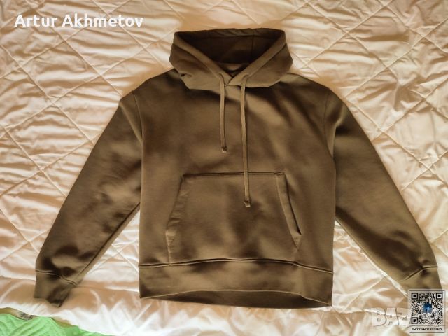 Супер цена! Овърсайз худи, зелен цвят | Oversize hoodie in green color, снимка 2 - Пуловери - 46772454