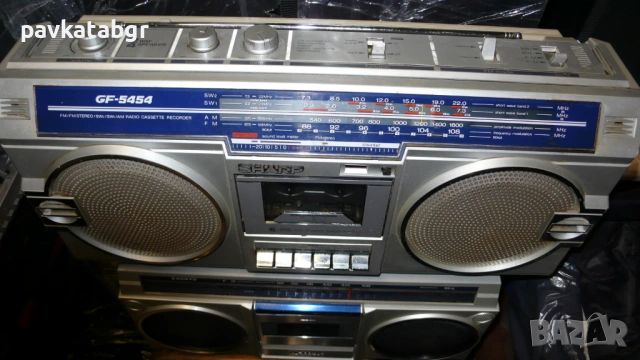 Касетофон Шарп GF 5454, снимка 5 - Радиокасетофони, транзистори - 53783598