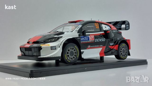 KAST-Models Умален модел на Toyota GR YARIS Rally1 2023 IXO 1/18