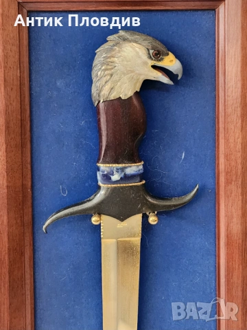 Декоративен стенен нож “Eagle Knife”, снимка 2 - Декорация за дома - 53722874