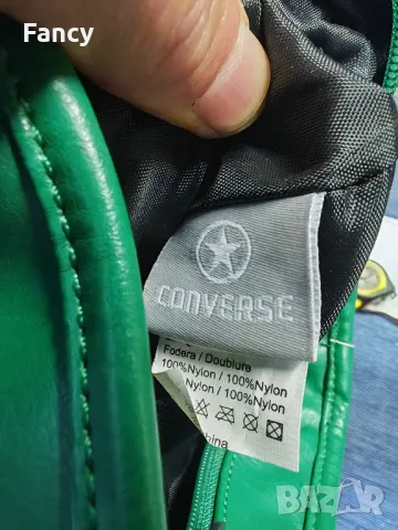 Спортна зелена чанта Converse , снимка 8 - Чанти - 49364005