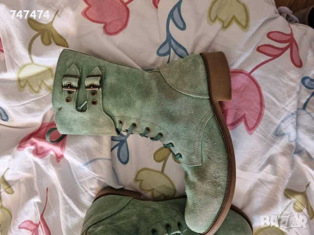 Естествен велур, 40 номер. Кубинки/боти, снимка 9 - Дамски боти - 54099767