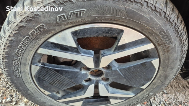 Джанта с гума за Peugeot 2008 2024 година, снимка 2 - Гуми и джанти - 53407302