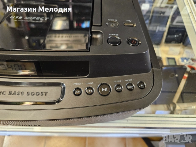Система Philips AZ420/12 В отлично техническо и визуално състояние. Има радио, диск, usb и aux. Вгра, снимка 11 - Аудиосистеми - 53450913