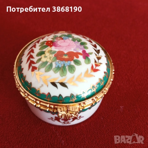 Керамична кутийка за бижута с обков, снимка 7 - Други - 52131273