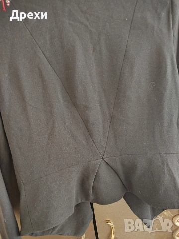 Дамско черно сако на H&M, снимка 3 - Сака - 53781820