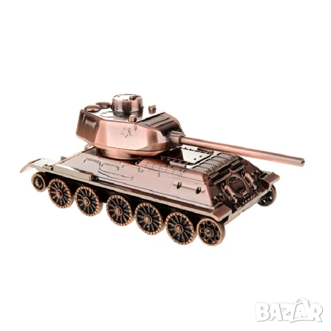Декоративна метална фигурка танк