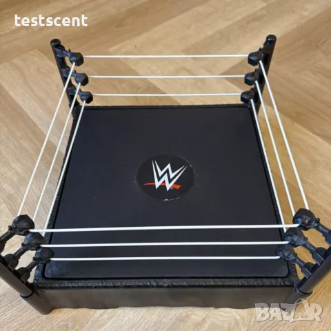 Ринг за играчки WWE NXT Action Spring Ring Wrestling кеч ринг с пружиниращ механизъм черен, снимка 5 - Колекции - 48202397