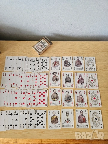 Стари карти за игра , снимка 2 - Колекции - 53293196