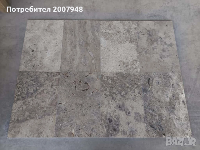 Травертин Силвър с размер 1.2/40.6/61 - 49 лв. м2 с ддс., снимка 10 - Облицовки - 52390655