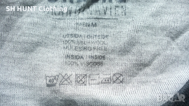 URBERG SCANDINAVIEN Thermo Underwear Outside: 100% Merino Wool размер M термо блуза - 2591, снимка 8 - Блузи - 54283984