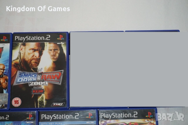 Игри за PS2 SmackDown Vs Raw 2009 2008 2007/Just Bring It/Shut Your Mouth/TNA iMPACT!, снимка 3 - Игри за PlayStation - 54078381