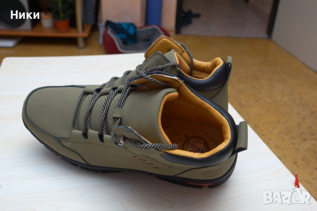 Продавам мъжки боти FLYLAND-кожа, снимка 6 - Мъжки боти - 52929312