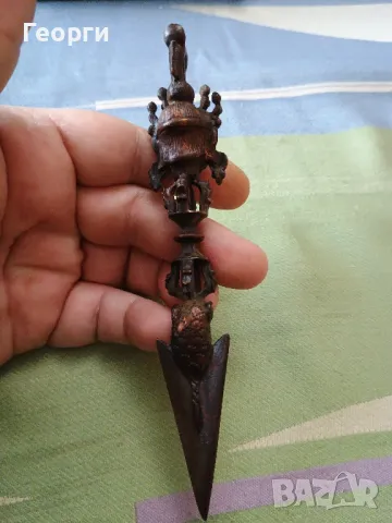 Бронзова варджа-2, снимка 8 - Антикварни и старинни предмети - 50093081