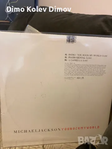 Michael Jackson You Rock My World. Vinyl RARE!, снимка 2 - Грамофонни плочи - 47997369