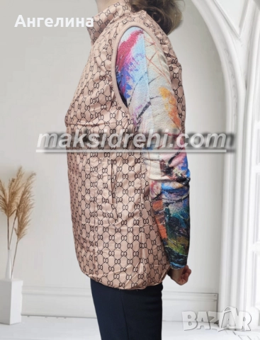 Елегантна дамска грейка с две лица., снимка 6 - Якета - 52386482