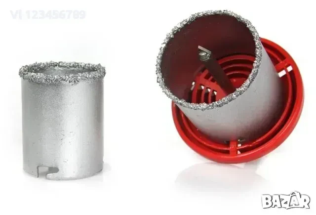 Диамантени боркорони 8 части Mar-Pol -плочки, снимка 2 - Диамантени и режещи инструменти - 50813263