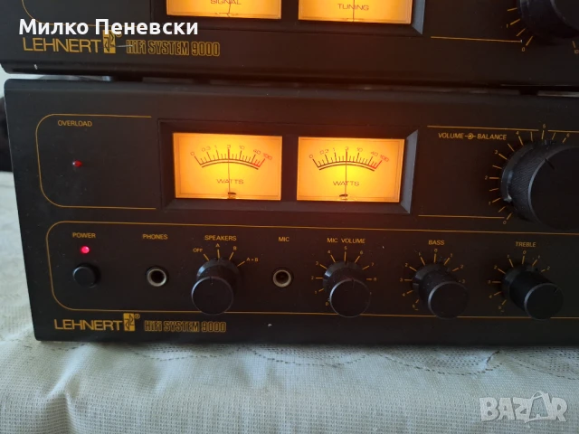 LEHNERT SV901 HIFI STEREO AMPLIFIER VINTAGE.  LEHNERT ST902 HIFI STEREO TUNER.MADE IN GERMANY., снимка 2 - Ресийвъри, усилватели, смесителни пултове - 51187075
