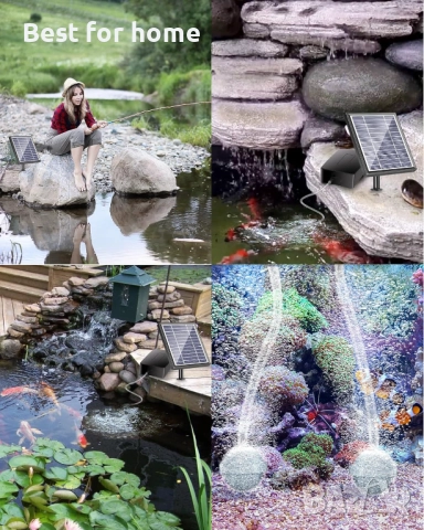 Соларен аератор за езерце , снимка 2 - Друга електроника - 52246802