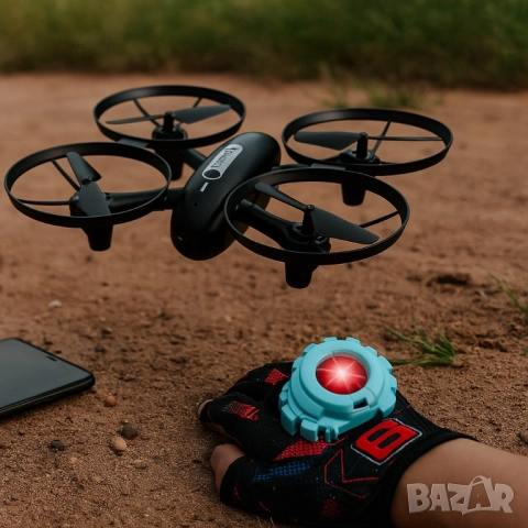 Дрон с жестово управление и Wi-Fi камера – Traces